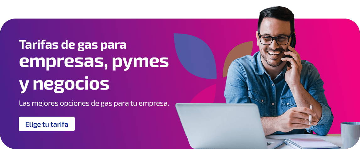 Tarifas de gas para empresas, pymes y negocios