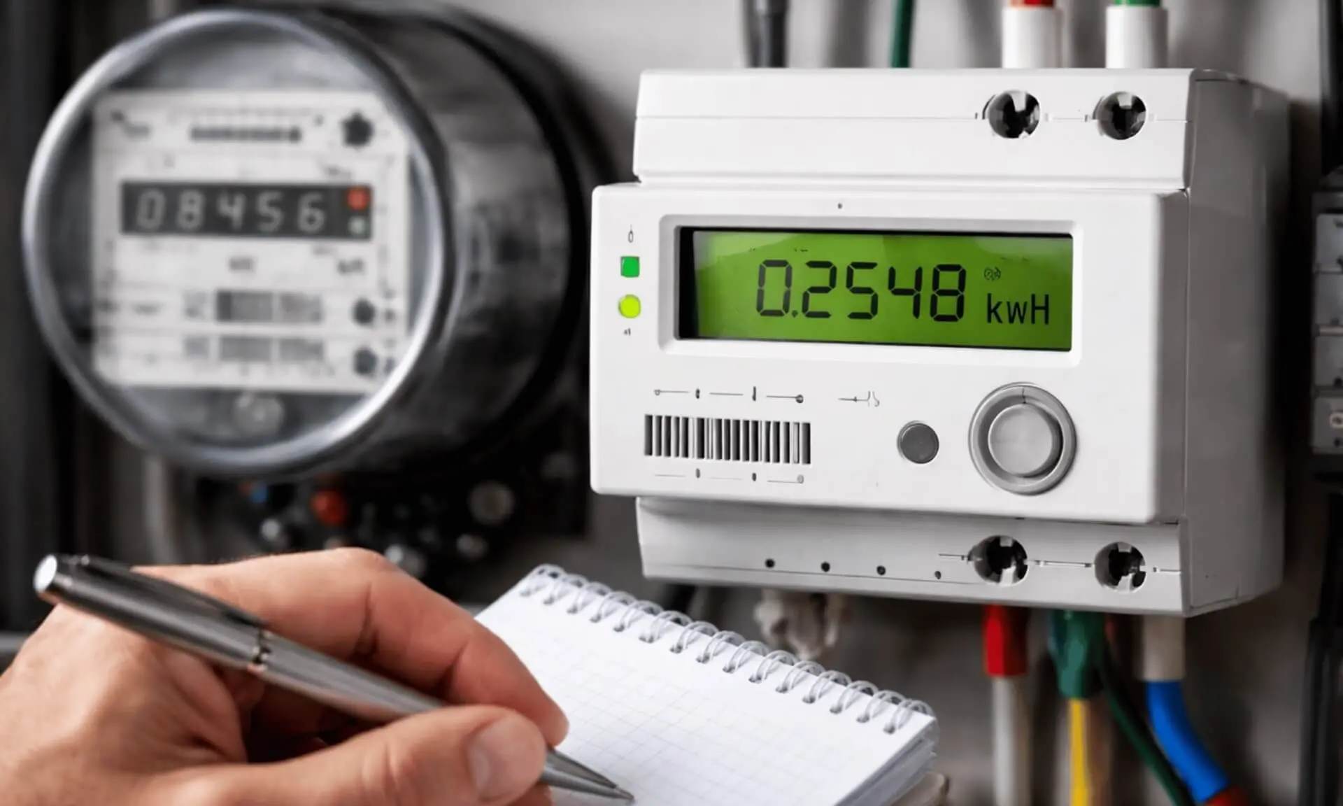 Cómo leer un contador de luz digital paso a paso