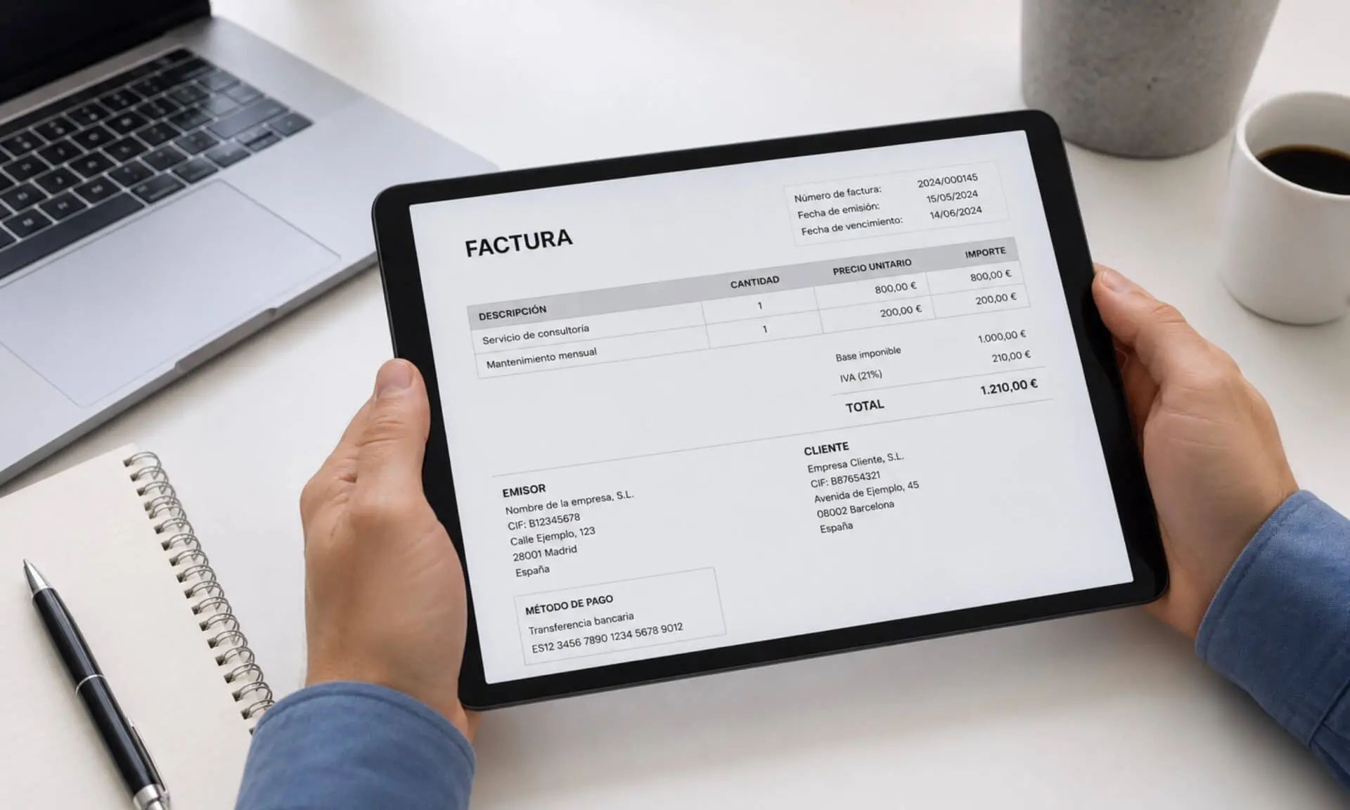 Factura digital autónomos